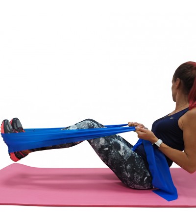 Guma Fitness Profit Long Set 200x15cm 0,35mm 0,45mm 0,55mm /3szt/ DK 2227-S
