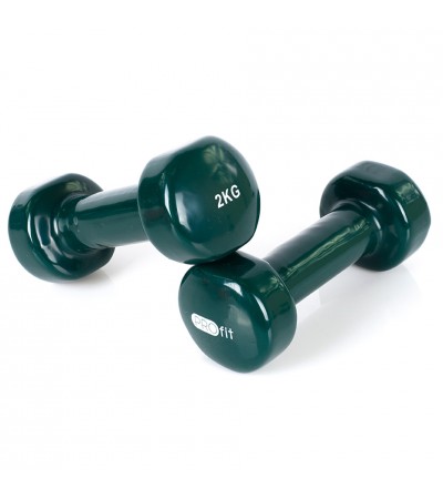 Hantle winylowe Profit zielone 2x2 kg DK 4102