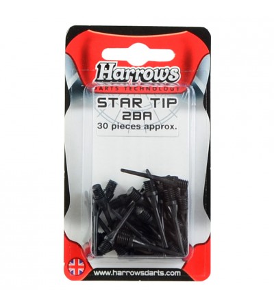 Końcówki Softips Harrows Spare Star Tip 30szt.