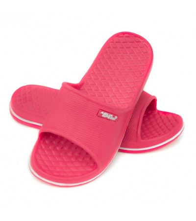 Klapki dla dzieci Aqua-Speed Cordoba malinowe 03 494