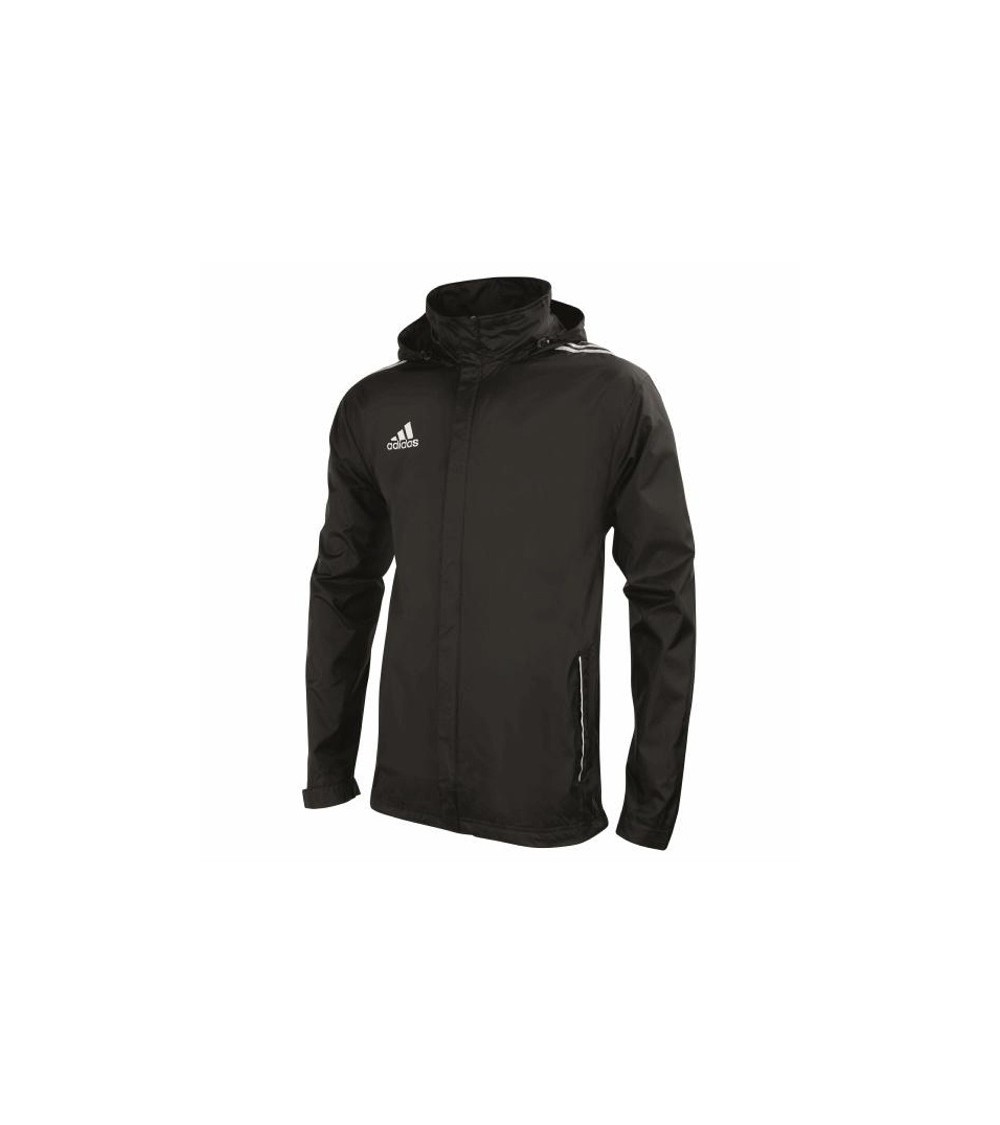 KURTKA ORTALIONOWA ADIDAS CORE 11 RAIN JACKET JR czarna /V39444