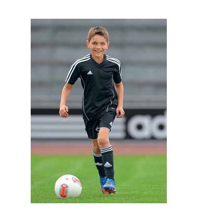 Koszulka adidas Estro 12 JR czarna roz 116cm /X40651