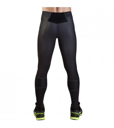 Legginsy męskie Joma Running Long Tight Elite V anthracite 100396.110