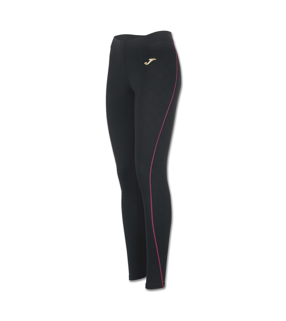 LEGGINSY DAMSKIE JOMA PIRATE LONG czarne-fuksja 900051.105