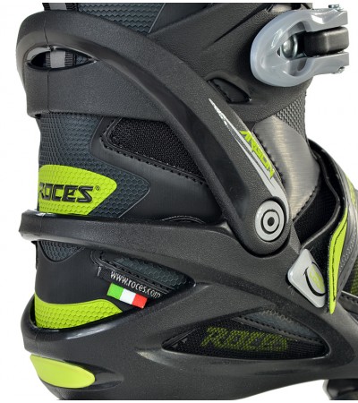 Łyżworolki Roces ARGON czarno-zielone 400765