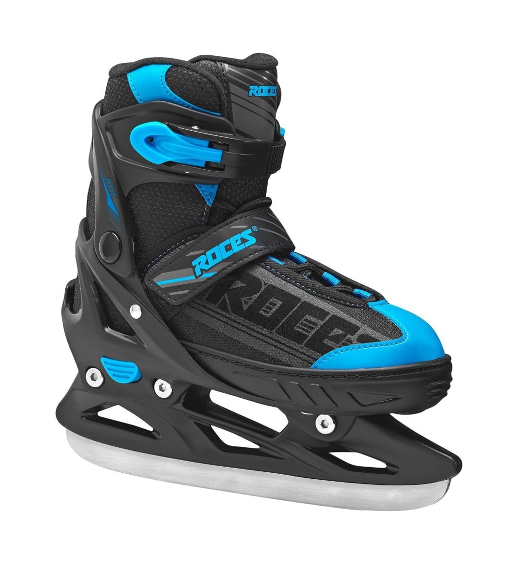 Łyżwy Roces Jokey Ice Boy czarno-niebieski 450676 01
