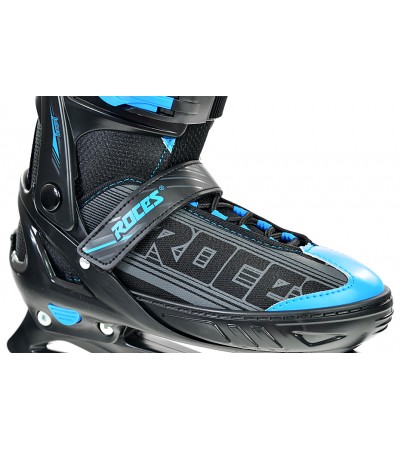 Łyżwy Roces Jokey Ice Boy czarno-niebieski 450676 01