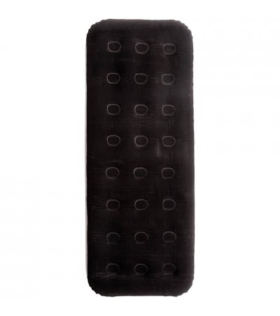 Materac welurowy Meteor Single 188x74x22cm czarny 44400