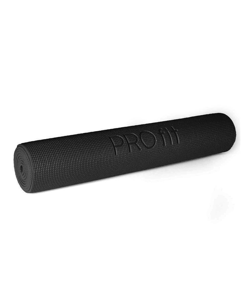 Mata do yogi Profit Slim czarna 173x61x0,5cm