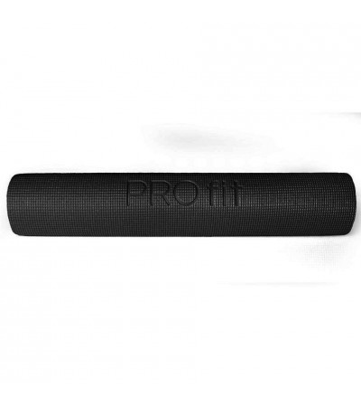 Mata do yogi Profit Slim czarna 173x61x0,5cm