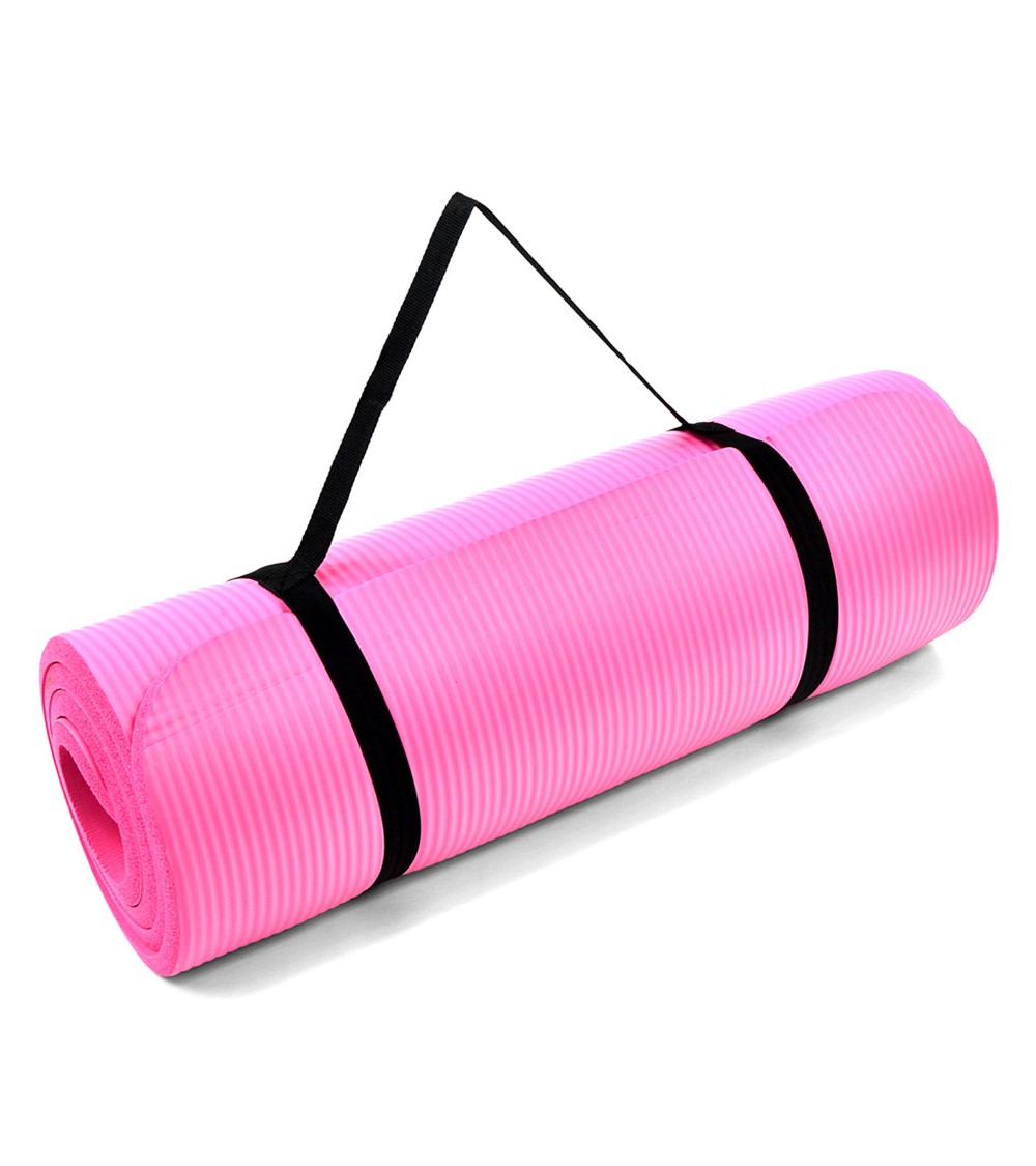 Mata Profit Fitness Pro NBR 180x60x1,5cm różowa DK 2264