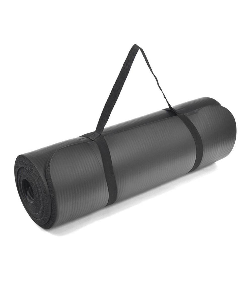 Mata Profit Fitness Pro NBR 180x60x1,5cm czarna DK 2264