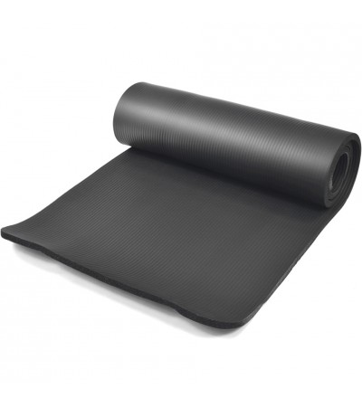 Mata Profit Fitness Pro NBR 180x60x1,5cm czarna DK 2264