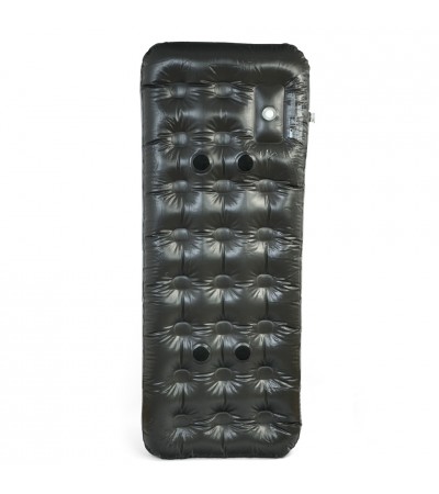 Materac welurowy jednoosobowy High Peak 185x74x20 cm szary 40032