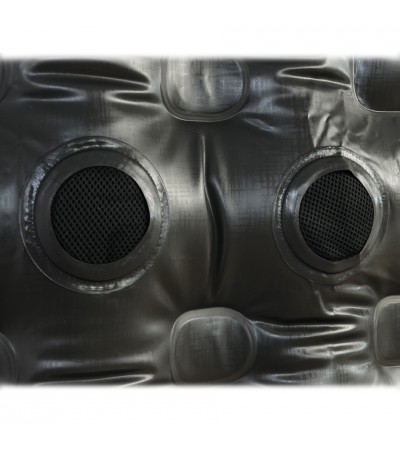 Materac welurowy dwuosobowy High Peak 197 cm x 138 cm x 20 cm szary 40034