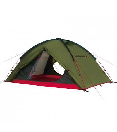 Namiot High Peak Woodpecker 3 zielono-czerwony 10194