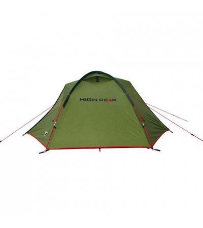Namiot High Peak Woodpecker 3 zielono-czerwony 10194
