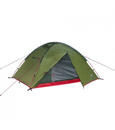 Namiot High Peak Woodpecker 3 zielono-czerwony 10194