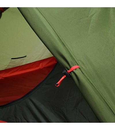Namiot High Peak Woodpecker 3 zielono-czerwony 10194