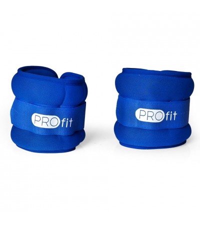 Obciążenia na ręce i nogi Profit Evolution 2x0,5kg niebieskie DK 3310