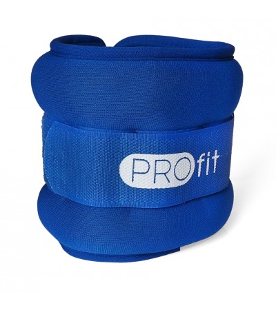 Obciążenia na ręce i nogi Profit Evolution 2x0,5kg niebieskie DK 3310