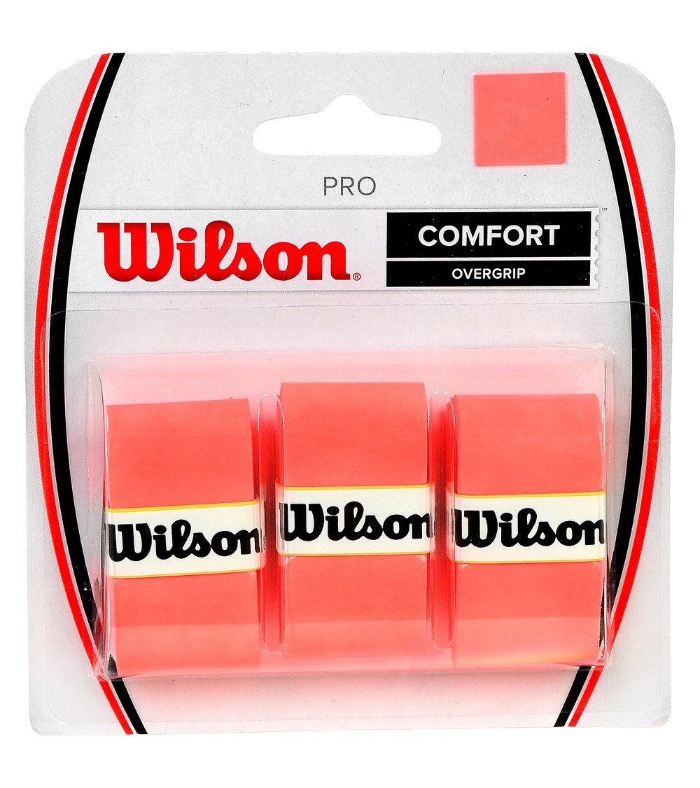 OWIJKA WILSON PRO COMFORT OVERGRIP pomarańczowy fluo /3szt/ /WRZ4014OR