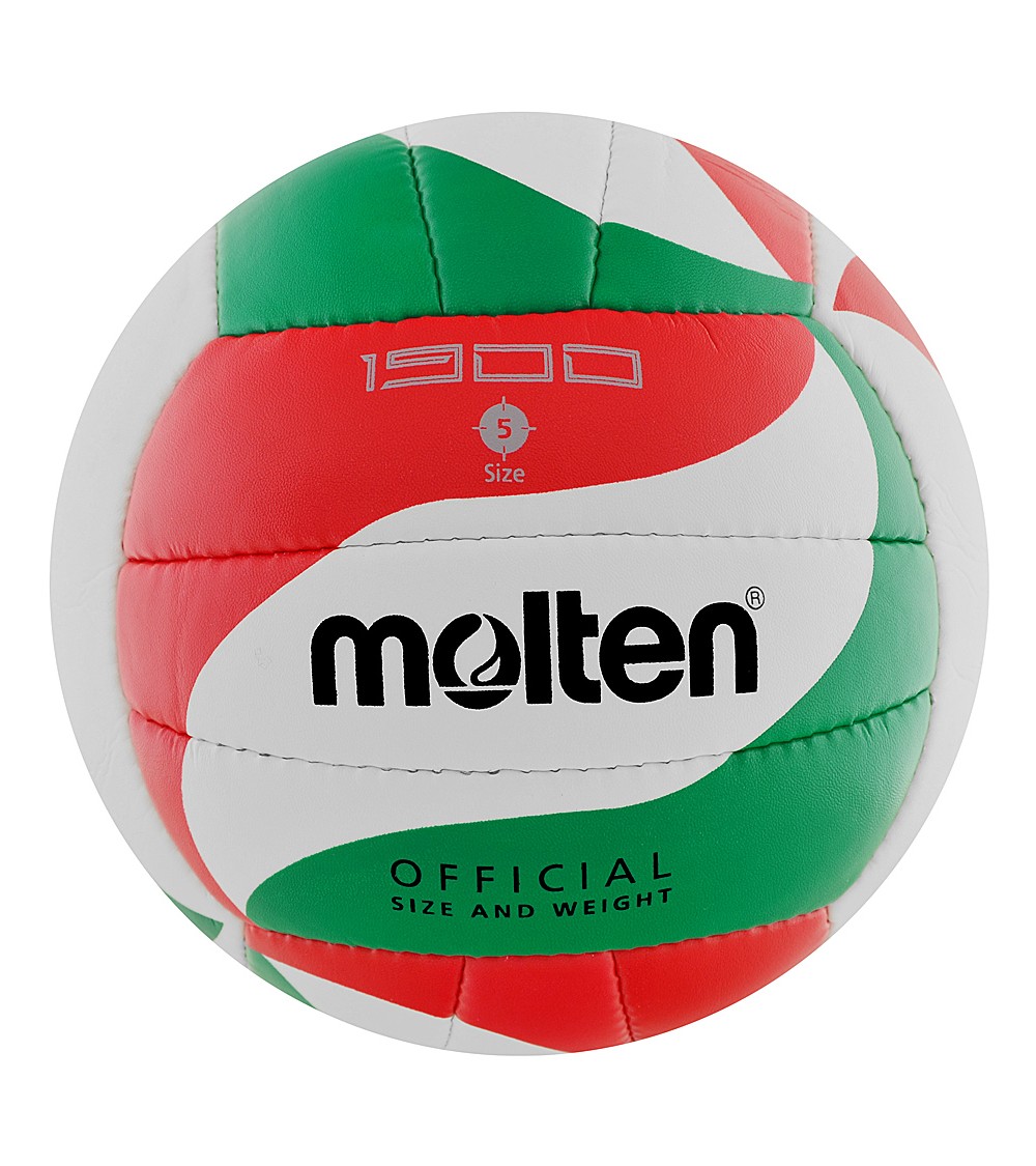 Piłka siatkowa Molten V5M1900 biało-czerwono-zielona