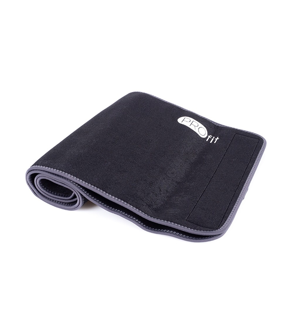 Pas neoprenowy Profit szeroki 125x30x0,3 cm czarny DK 5063