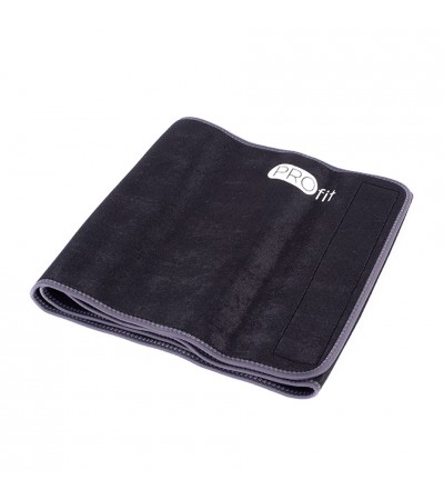 Pas neoprenowy Profit szeroki 125x30x0,3 cm czarny DK 5063