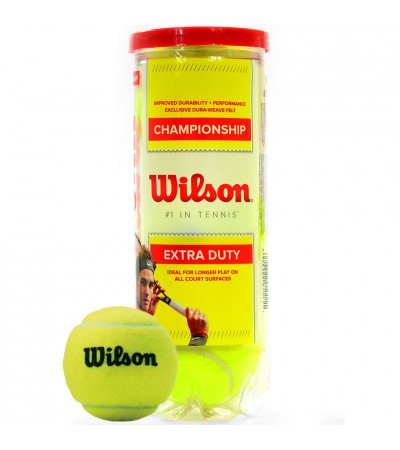 Piłki do tenisa ziemnego Wilson Championship 3 szt WRT100101