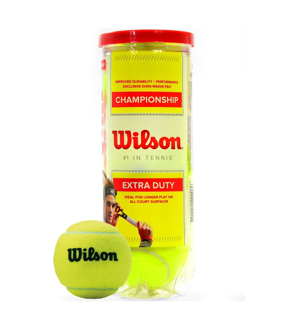 Piłki do tenisa ziemnego Wilson Championship 3 szt WRT100101