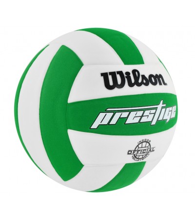 PIŁKA SIATKOWA WILSON PRESTIGE WHGN BULK roz 5 biało/zielona /WTH3906XB
