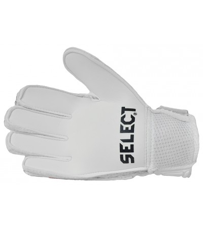 RĘKAWICE BRAMKARSKIE SELECT 04 HAND GUARD biało/czerwone