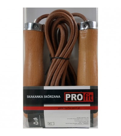 Skakanka skórzana Profit Drop DK 1019