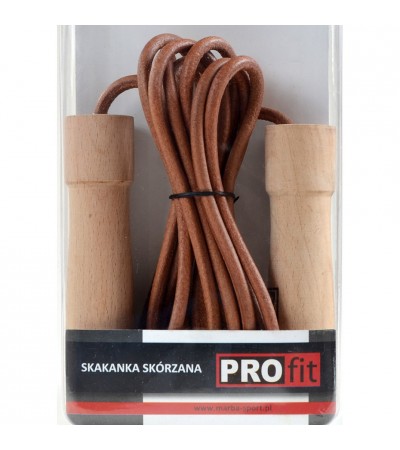 Skakanka skórzana Profit Ever DK 1019
