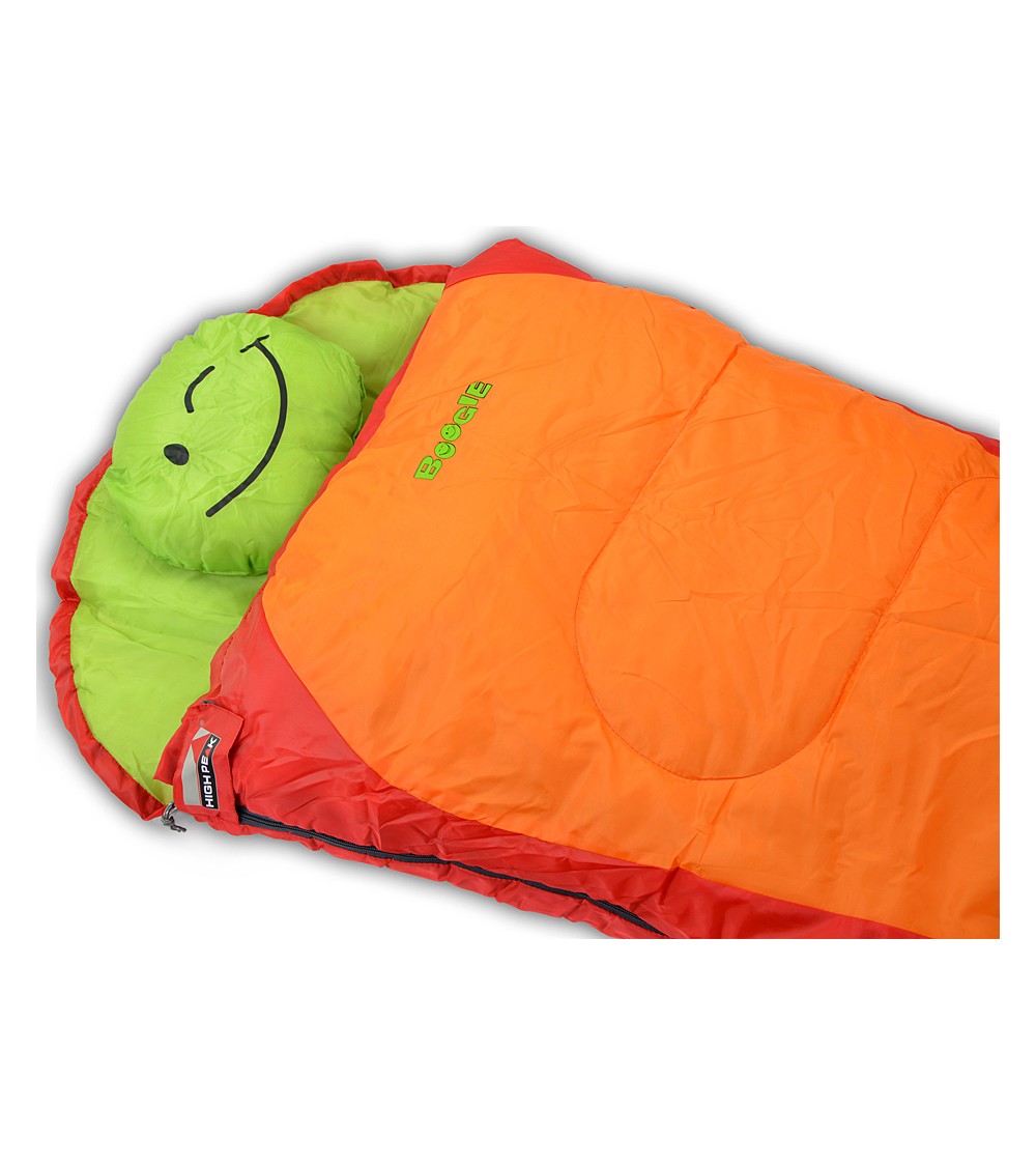 ŚPIWÓR HIGH PEAK FUNNY BOOGIE (170x70x45cm) pomarańczowo/zielony 23028