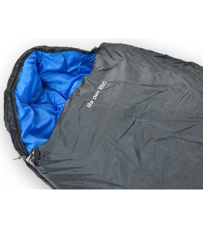ŚPIWÓR HIGH PEAK LITE PAK 1200 (225x80x50cm) czarny /23288