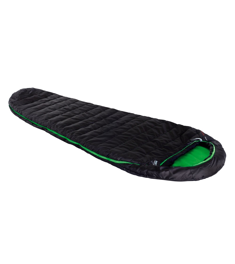Śpiwór High Peak Pak 1300 (225x80x50cm) czarno-zielony 23313