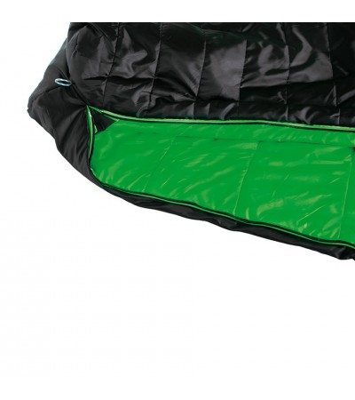 Śpiwór High Peak Pak 1300 (225x80x50cm) czarno-zielony 23313