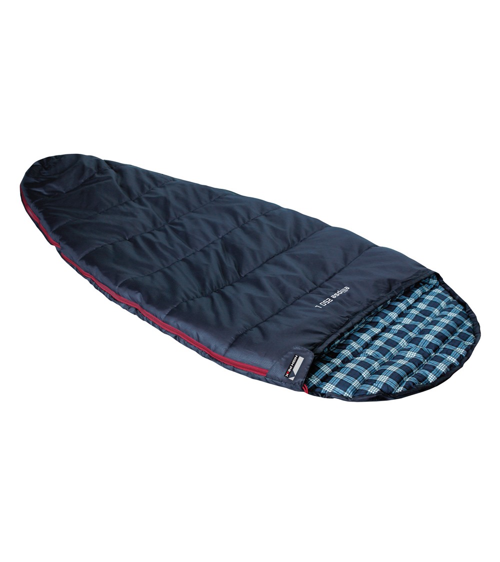 Śpiwór High Peak Ellipse 250L (220x90x55cm) granatowy 23037