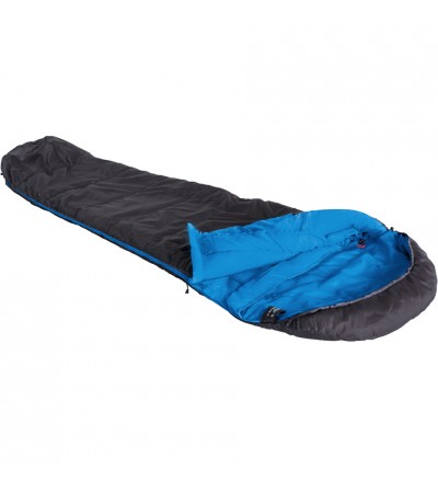 ŚPIWÓR HIGH PEAK TR 300 (230x85x55cm) antracytowo/niebieski L-zip  26027