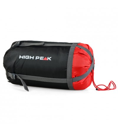 ŚPIWÓR HIGH PEAK TR 300 (230x85x55cm) antracytowo/niebieski L-zip  26027