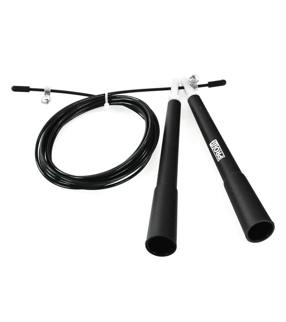 Skakanka Profit Aero 18 żyłka 18 cm czarna DK 1001L