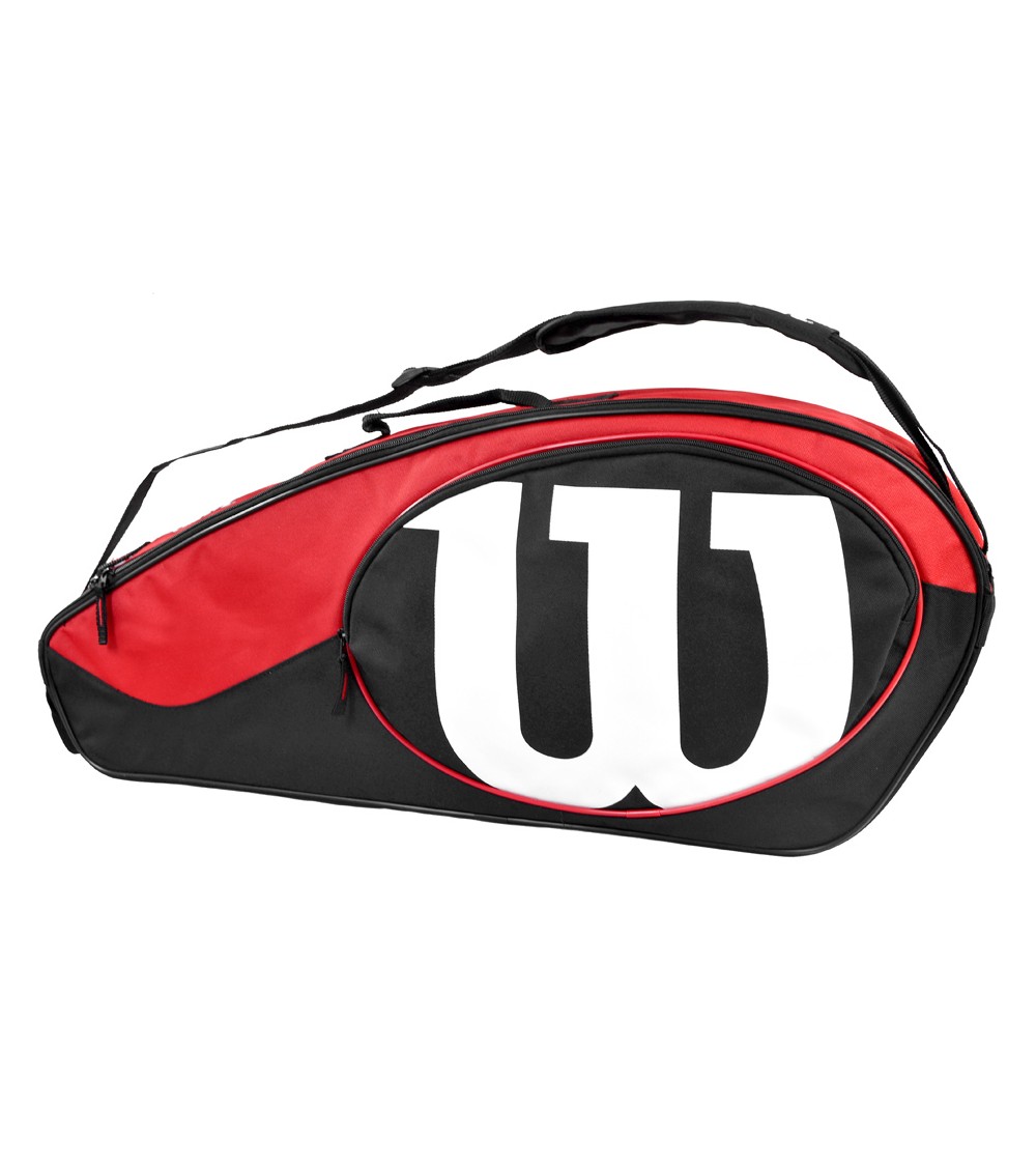 TORBA WILSON MATCH II 3PK czarno/czerwona /WRZ820603