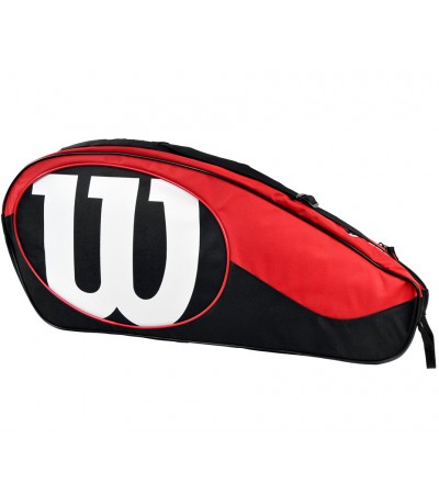 TORBA WILSON MATCH II 3PK czarno/czerwona /WRZ820603