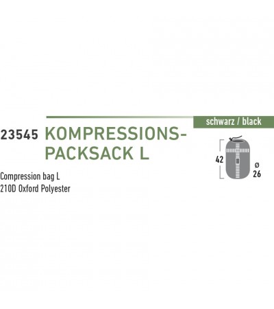 Worek Kompresyjny High Peak (42x26cm) roz L  23545
