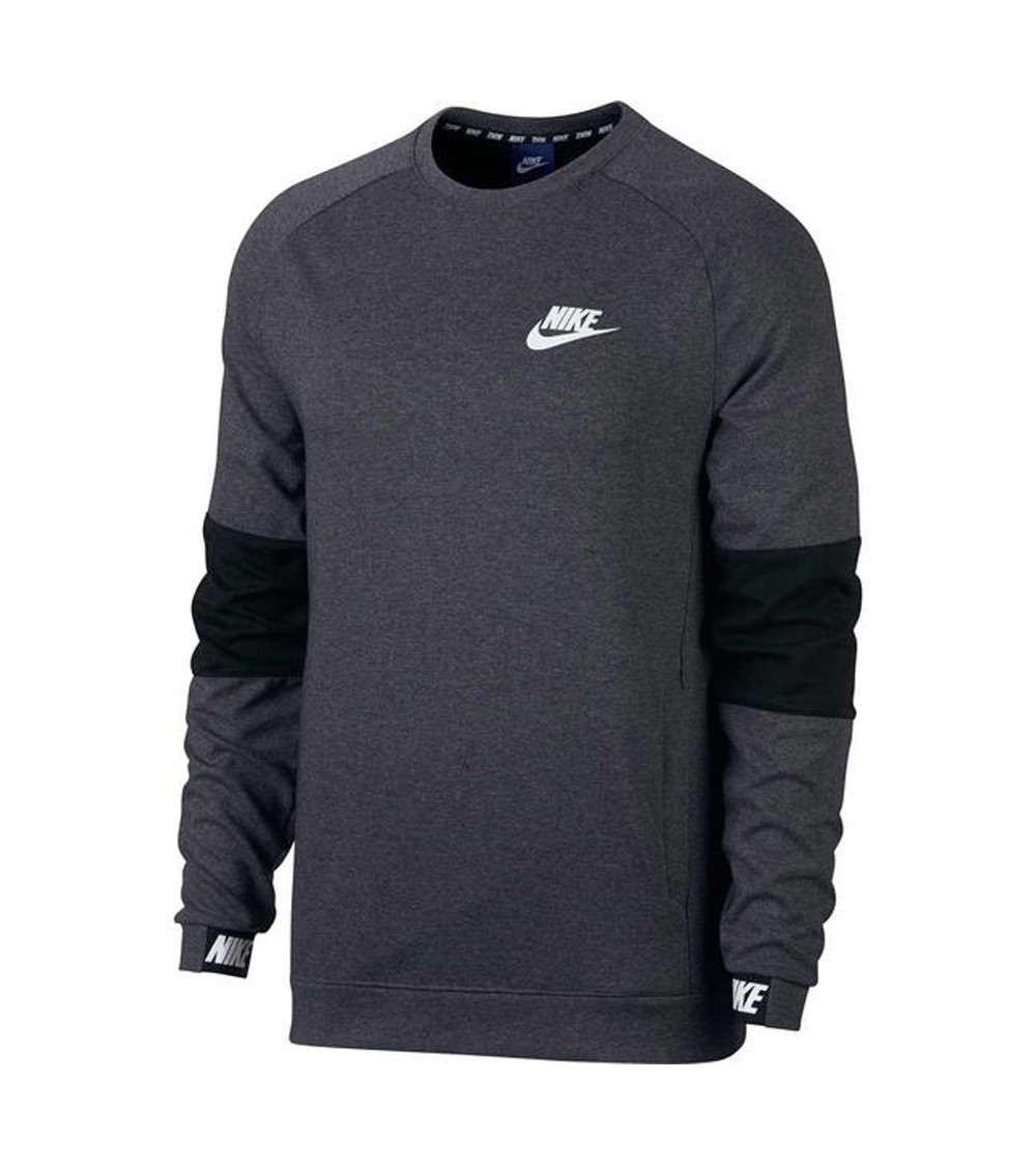 Bluza męska Nike M NSW AV15 Crew FLC szara 861744 071