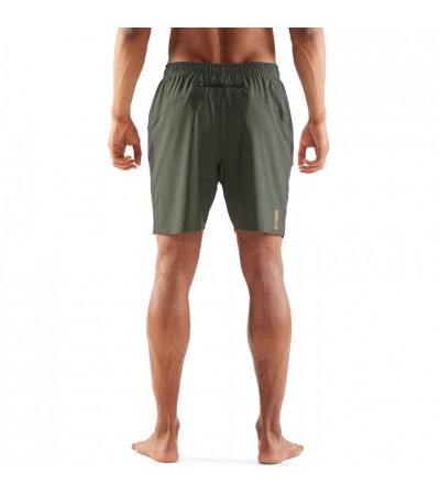 Spodenki męskie Skins Square 7 Inch Shorts szare SP00511553006