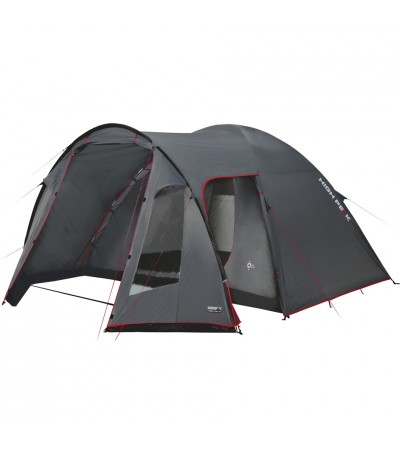 Namiot High Peak Tessin 4 szaro-czerwony 10222