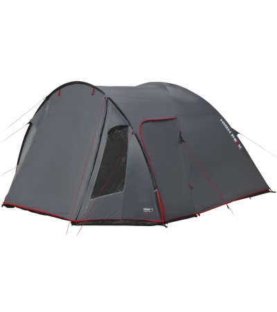 Namiot High Peak Tessin 4 szaro-czerwony 10222